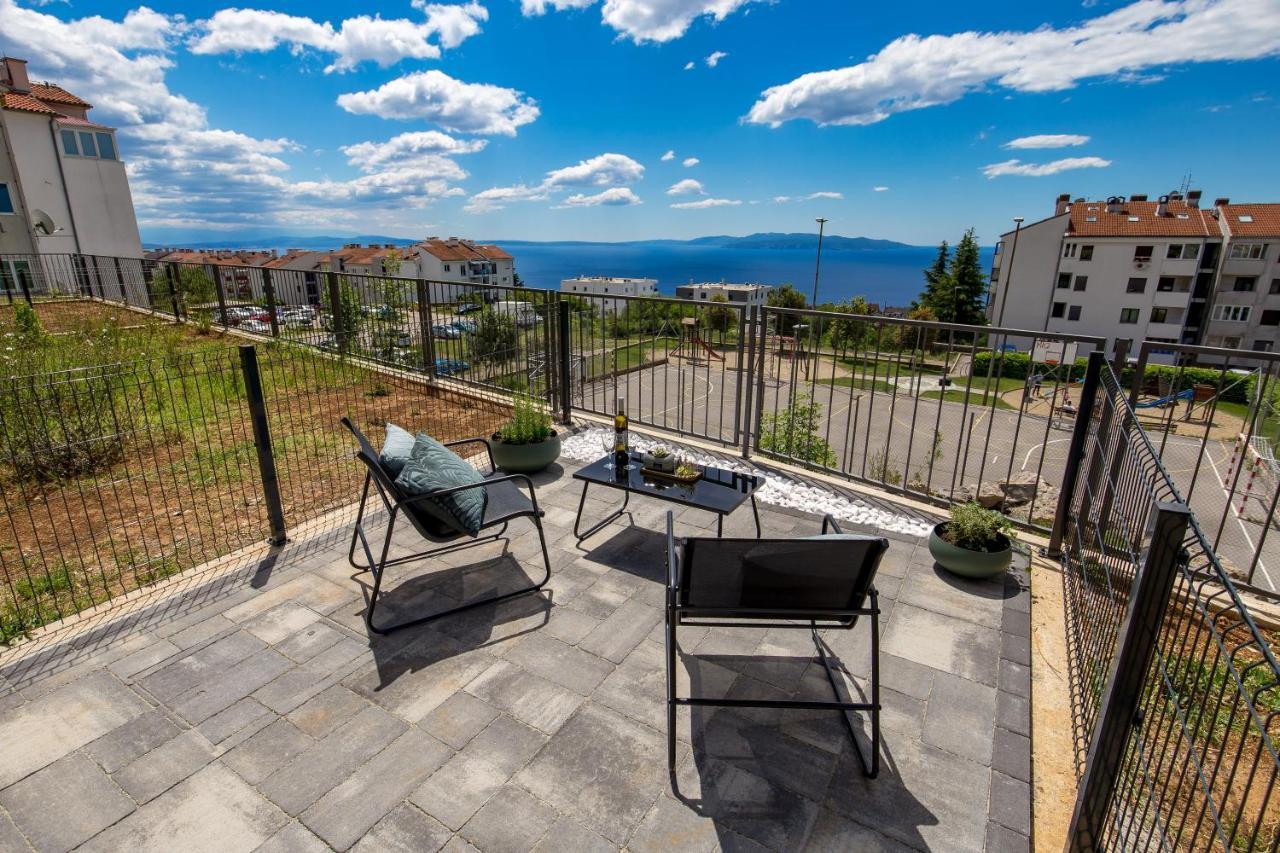 Seaview Apartment „Megan“ With Sunny Terrace Kastav Exterior photo